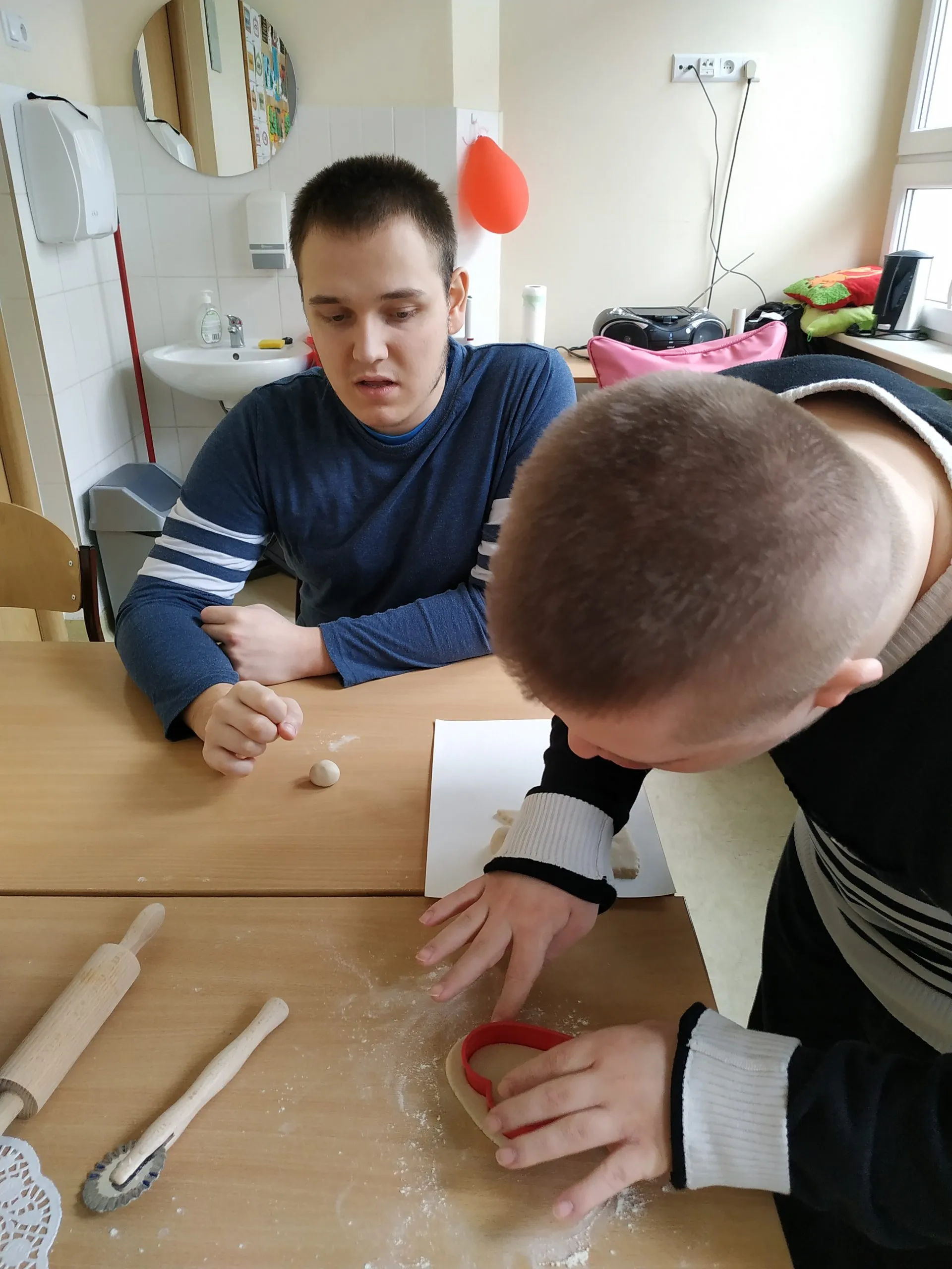 Uczniowie na wolontariacie