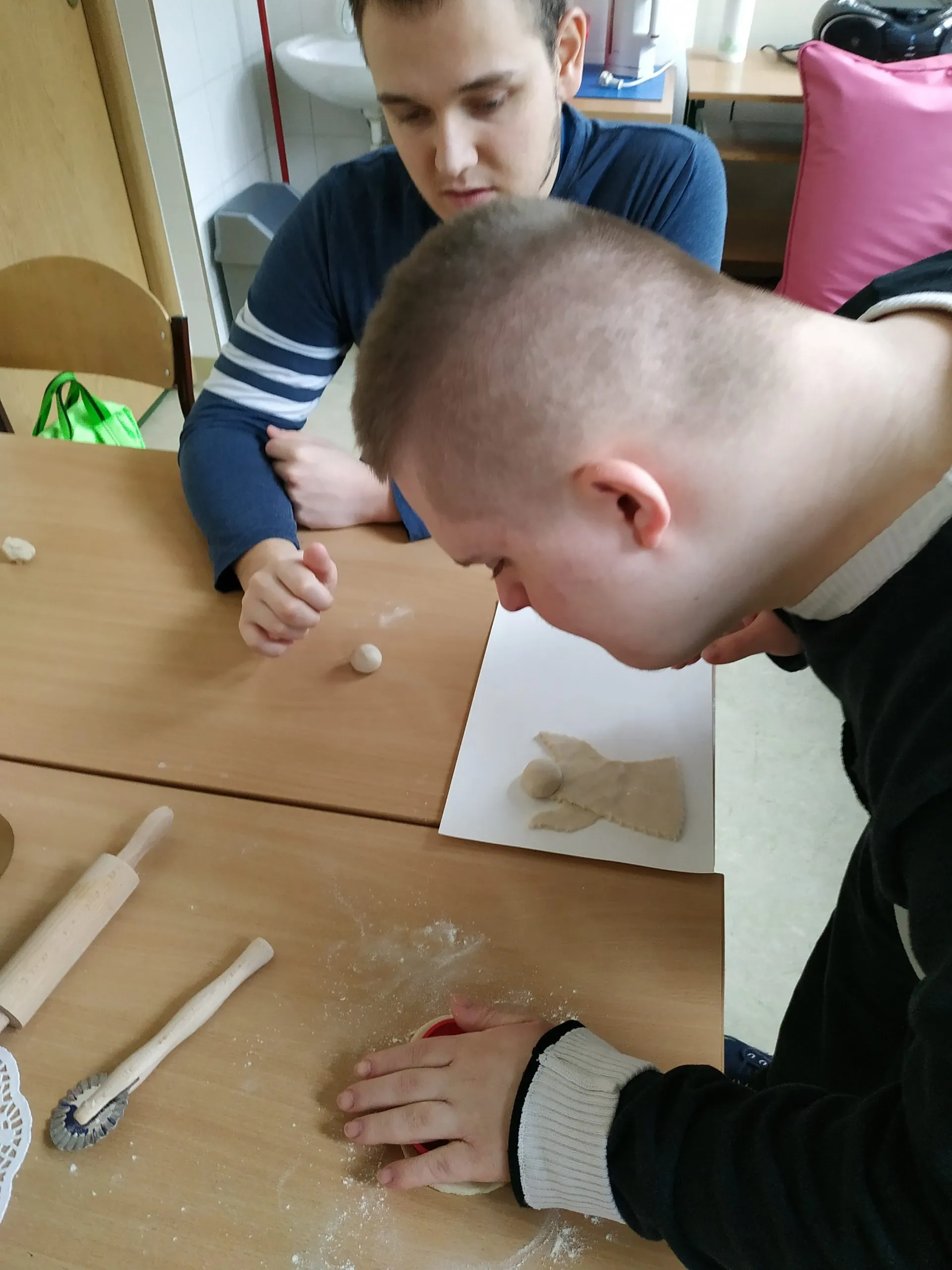 Uczniowie na wolontariacie