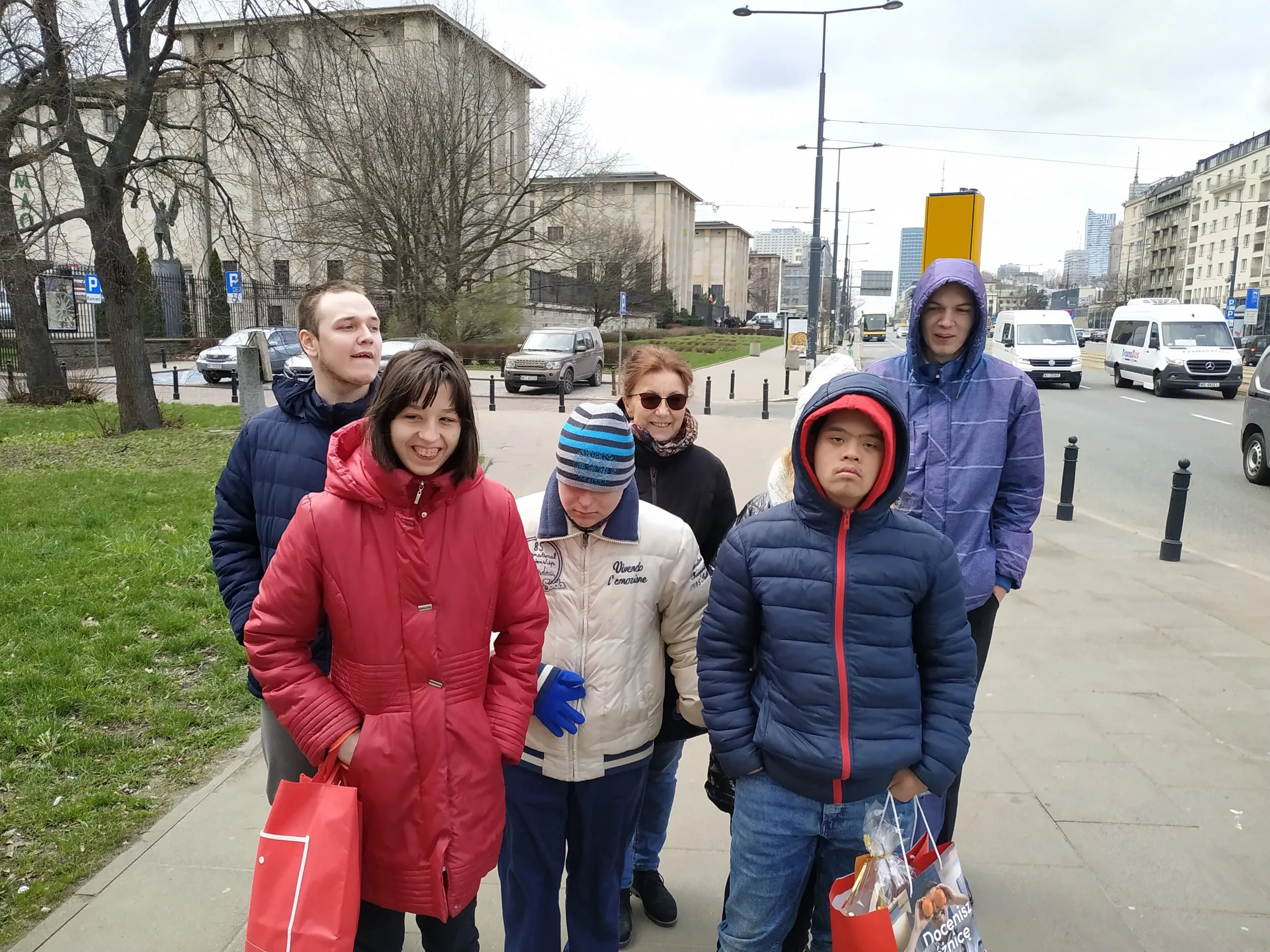 Uczniowie na wolontariacie