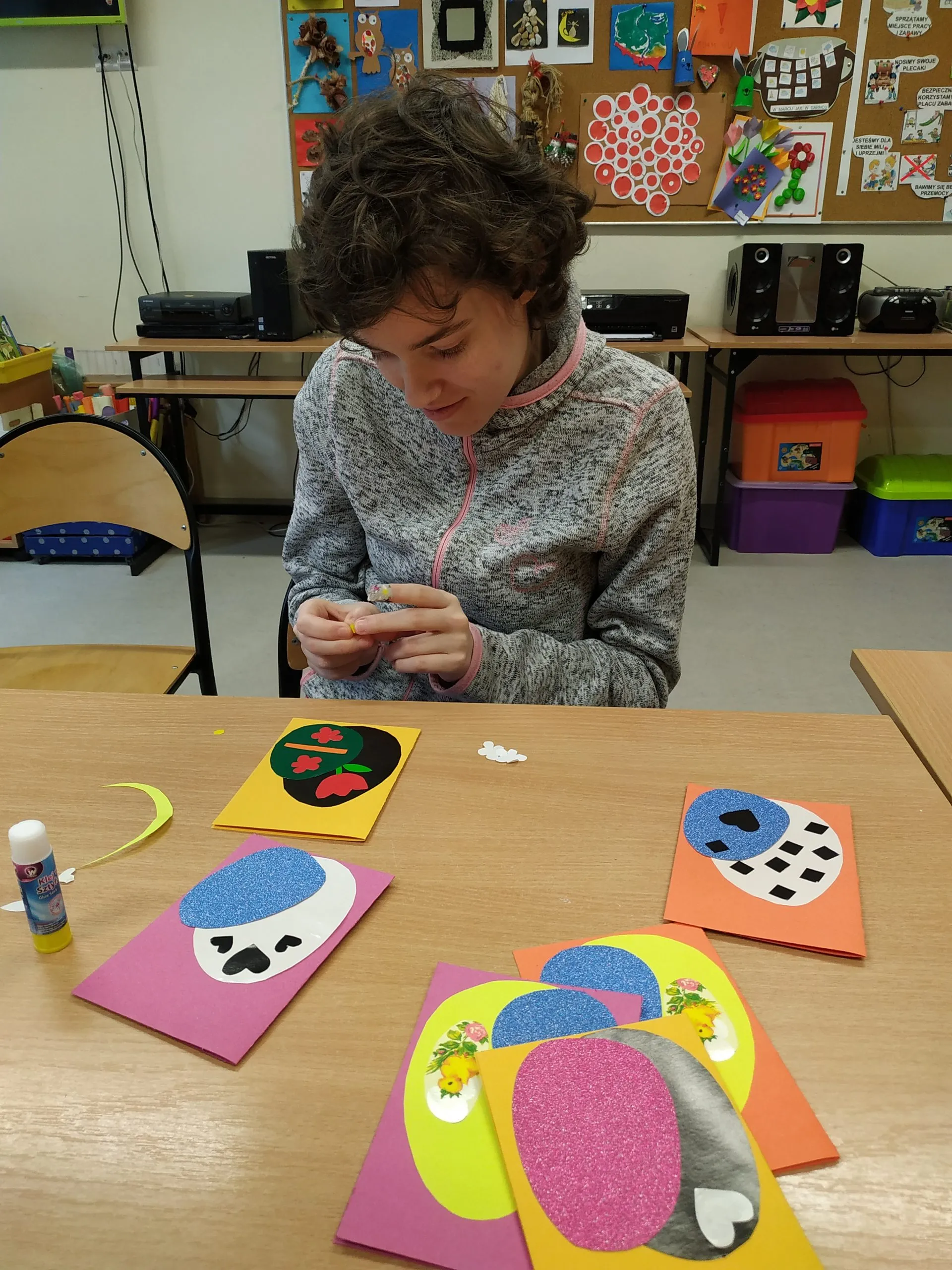 Uczniowie na wolontariacie