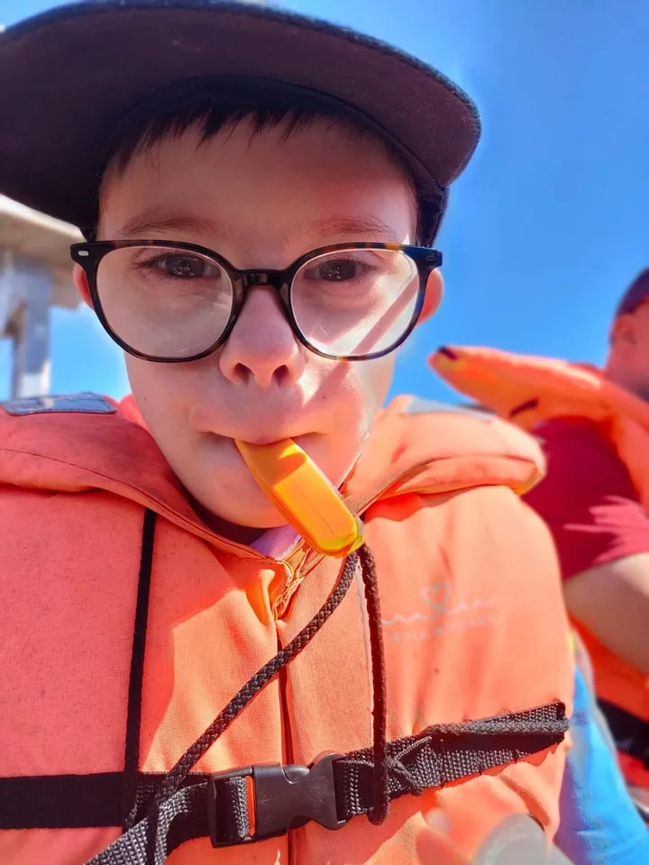 Uczniowie na akcji "Lato w mieście"