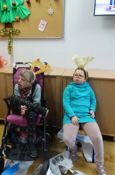 Uczniowie na zajęciach przed feriami