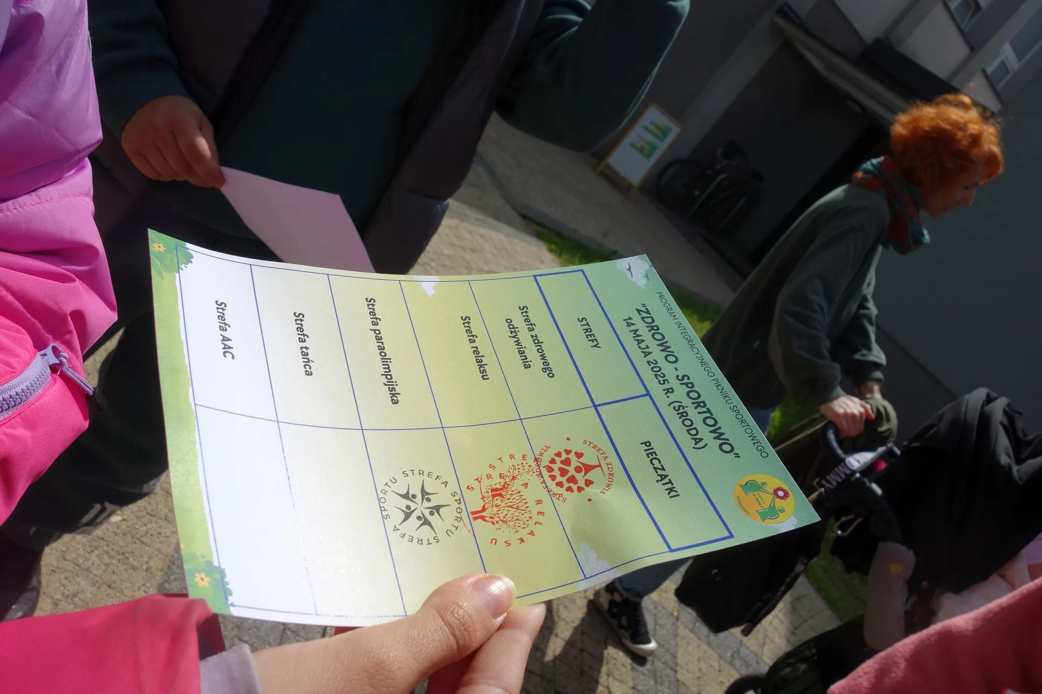 Uczniowie na wydarzeniu 'Zdrowo - sportowo