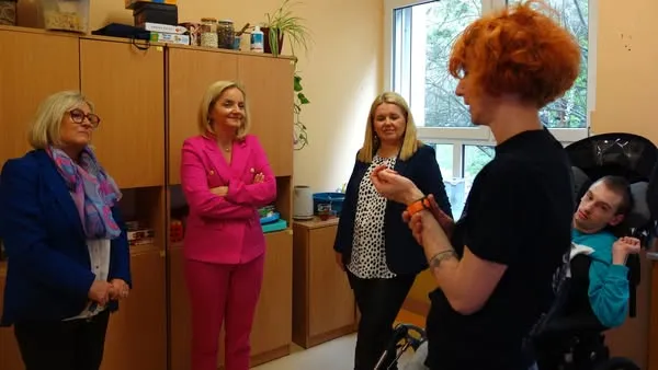 Uczniowie na wydarzeniu 'Zdrowo - sportowo