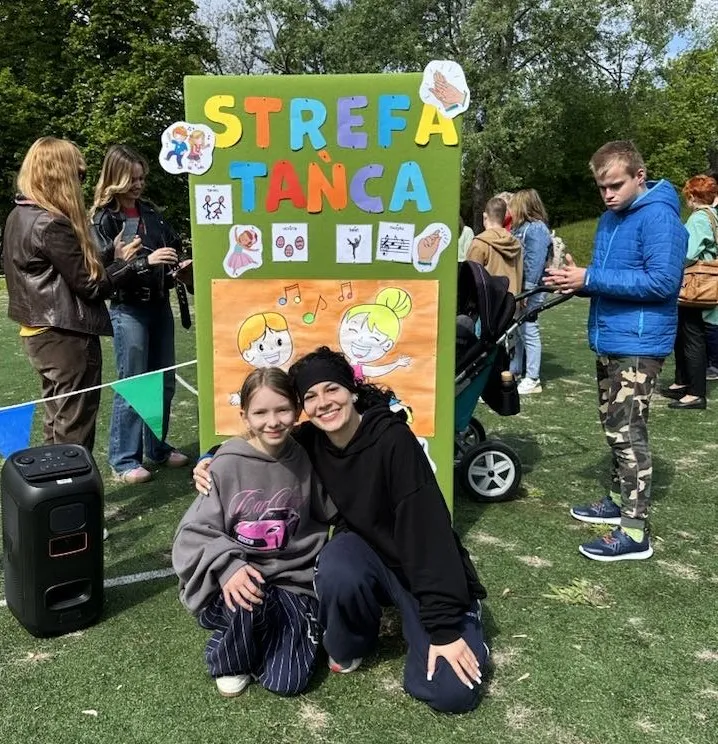 Uczniowie na wydarzeniu 'Zdrowo - sportowo