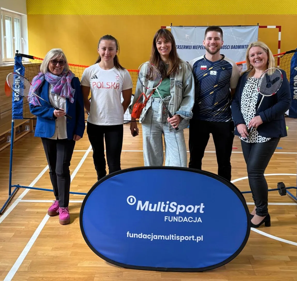 Uczniowie na wydarzeniu 'Zdrowo - sportowo