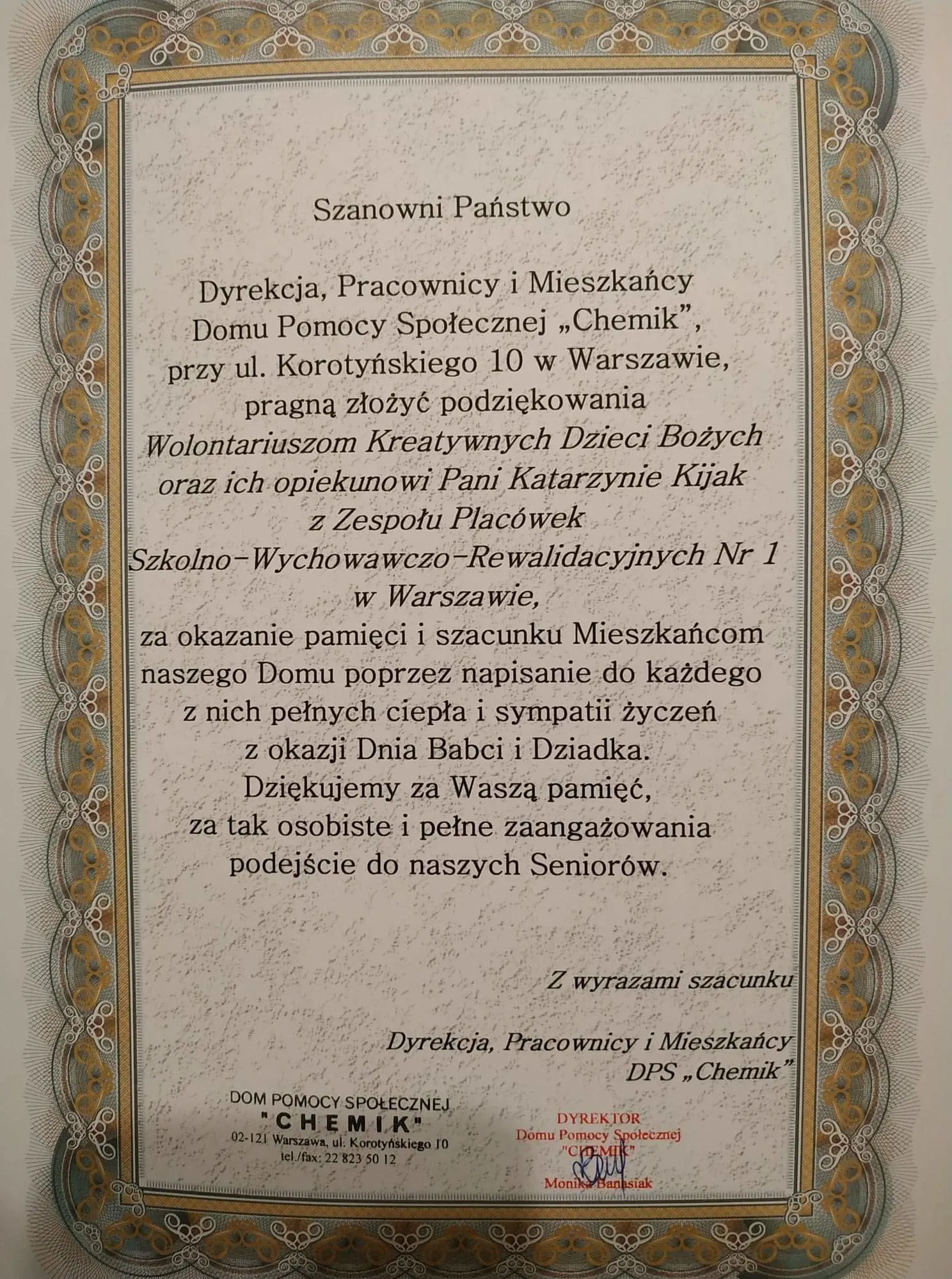 Uczniowie na wolontariacie