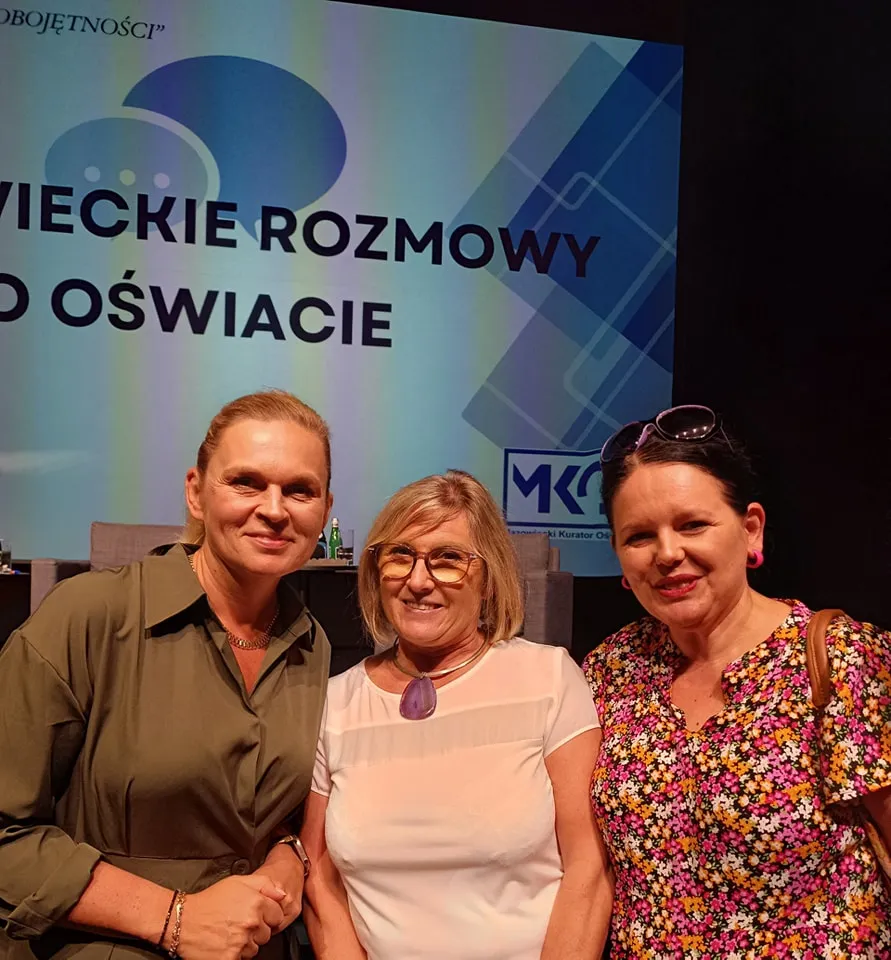 Nasze Panie Dyrektor Jolanta Krzepicka i Wicedyrektor Sylwia Żebrowska wzięły udział w „Mazowieckich rozmowach o oświacie