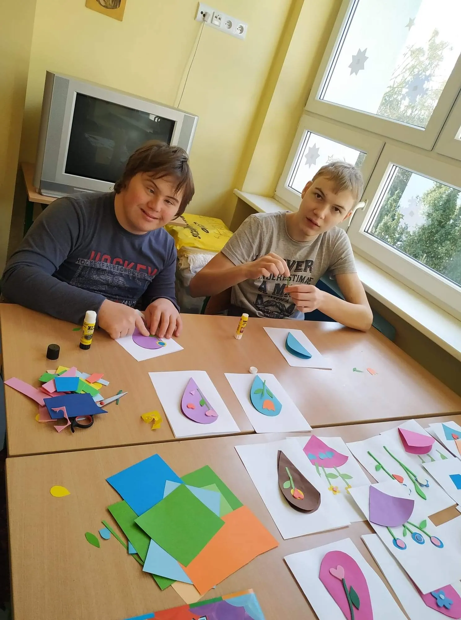 Uczniowie na wolontariacie